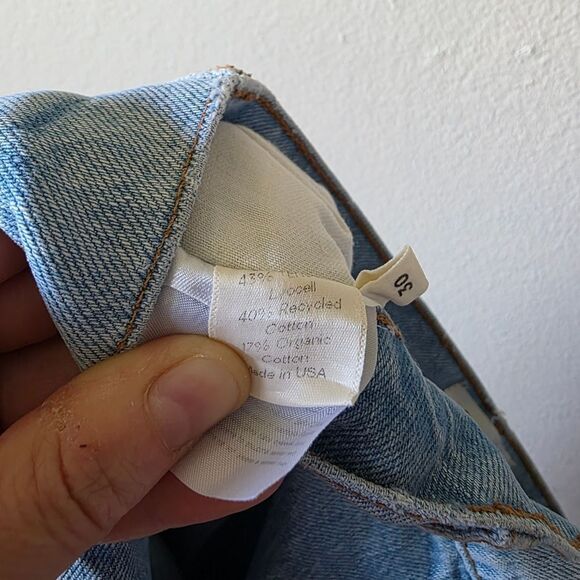 Reformation Sonoma Light Wash Western Jeans Size 30 - Picture 9 of 10